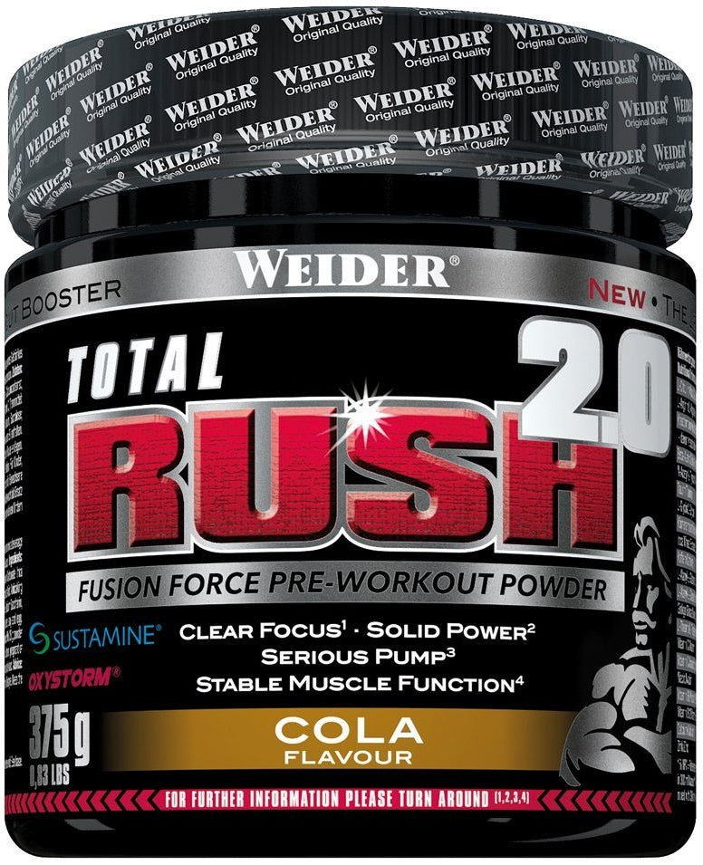 Total Rush 2.0, Cola - 375 grams - Weider