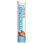 Activlab Pharma Elektrolity Junior, zemeņu - 20 putojošās tabletes