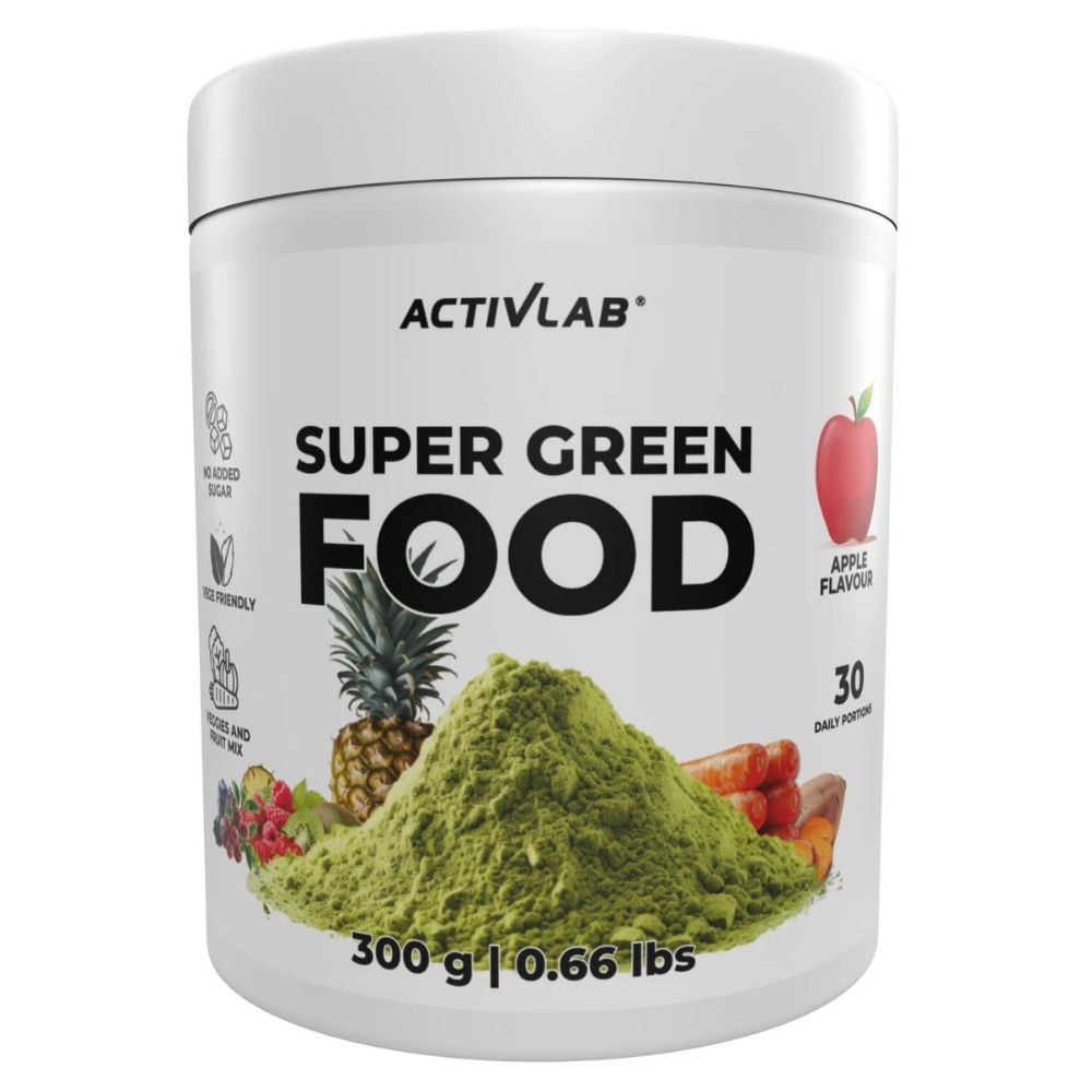 Activlab Super Green Food, ābols - 300 g