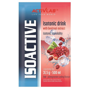Activlab Isoactive funkcionālais izotoniskais dzēriens ar bietēm, kiviem un granātāboliem – 20 paciņas