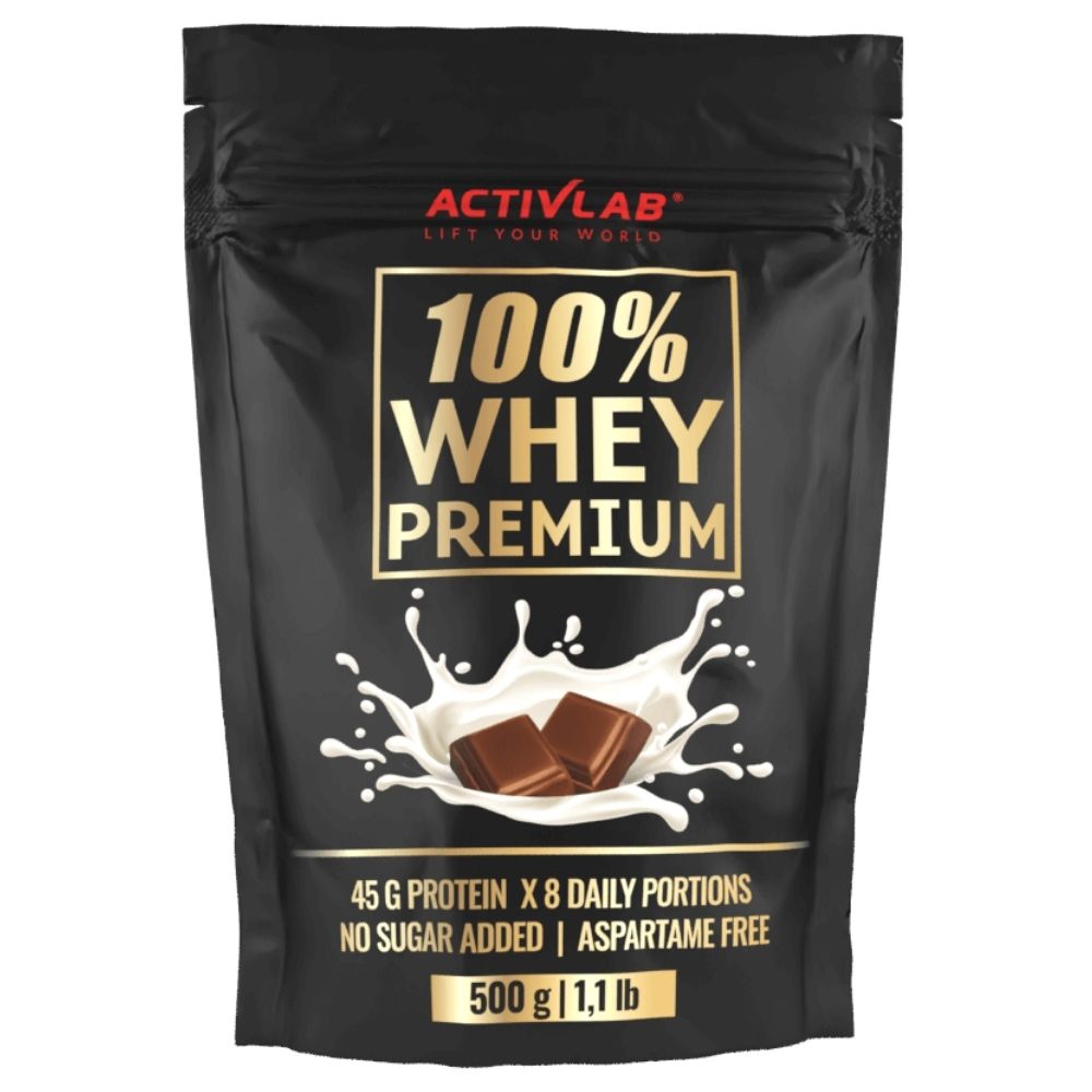 Activlab 100 % sūkalu olbaltumvielu uztura bagātinātājs, šokolāde - 500 g