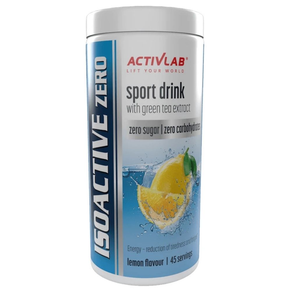 Activlab Isoactive Zero, citrina - 225 g - Magnis.lt