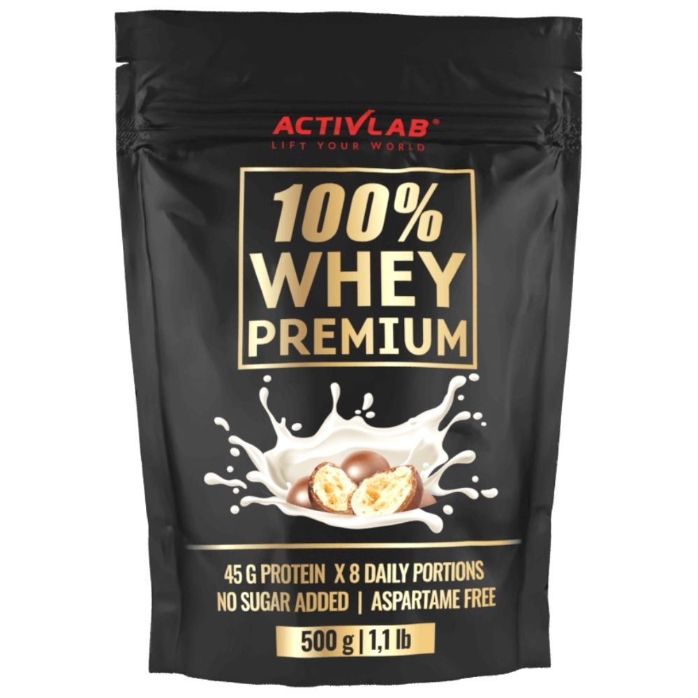 Activlab 100 % sūkalu olbaltumvielas, cepums ar piena šokolādi - 500 g
