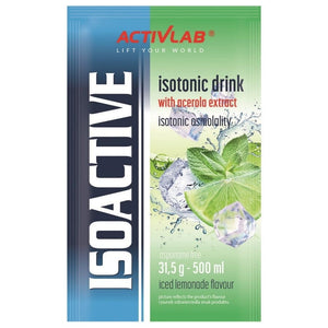 Activlab Isoactive funkcionāls izotonisks dzēriens ar acerolu, saldēta limonāde - 20 paciņas