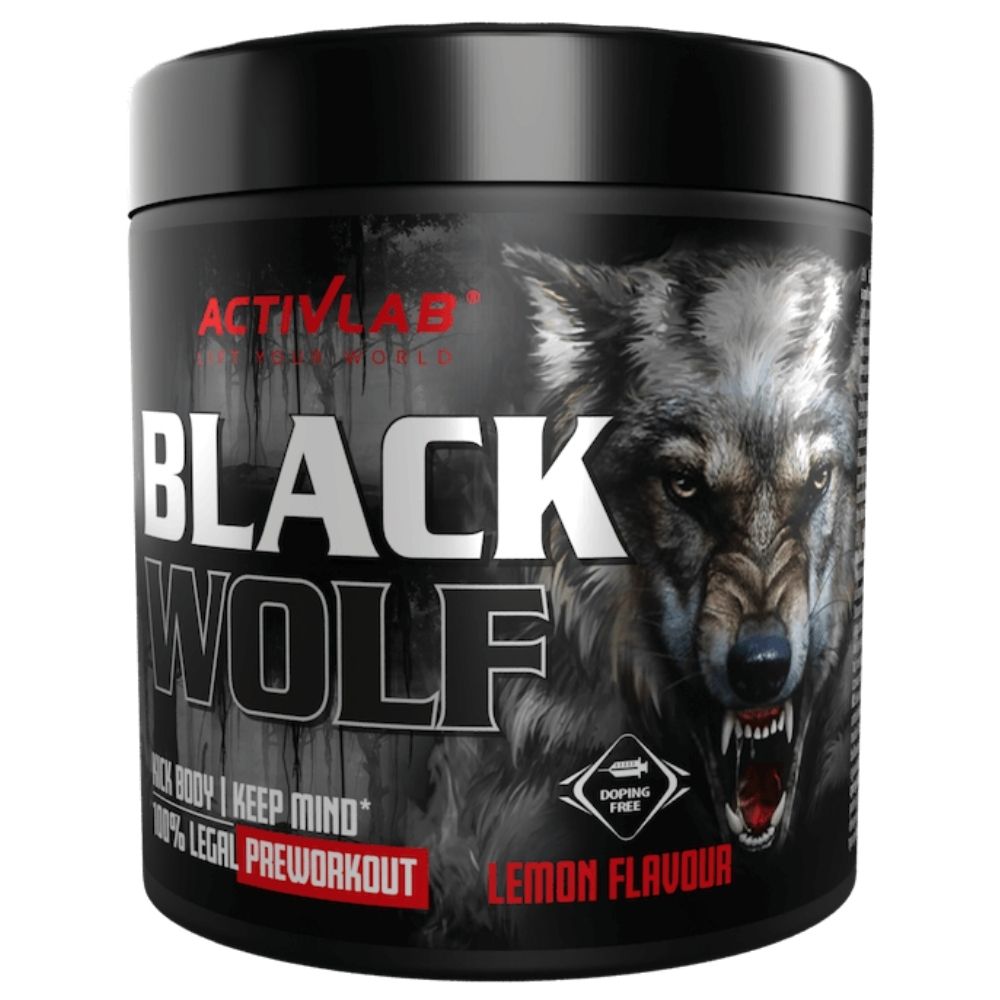 Activlab Black Wolf prieš treniruotę, citrina - 300 g - Magnis.lt
