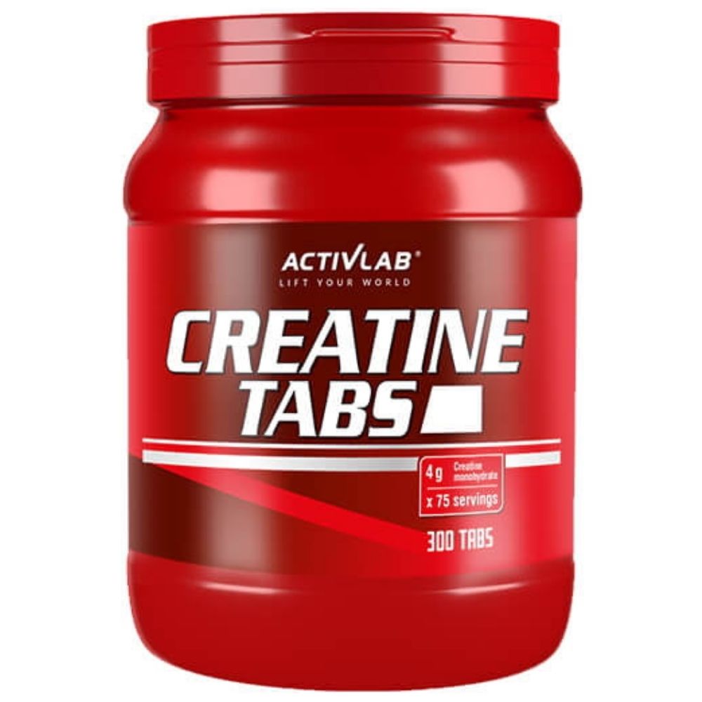 Activlab Creatine Tabs (kreatino monohidratas) - 300 tablečių - Magnis.lt