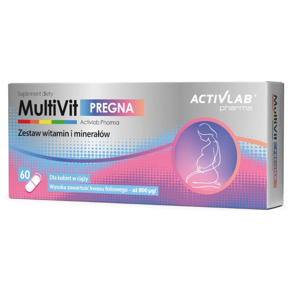Activlab Multivit Pregna - 60 kapsulių - Magnis.lt