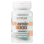 Activlab vitaminas D3 8000 - 200 tablečių - Magnis.lt