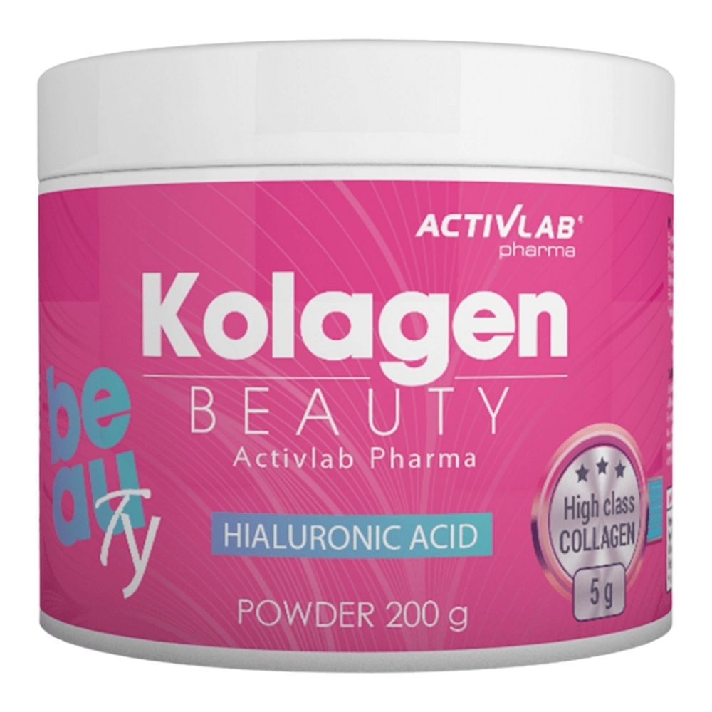 Activlab Pharma Collagen Beauty, aviečių ir braškių - 200 g - Magnis.lt