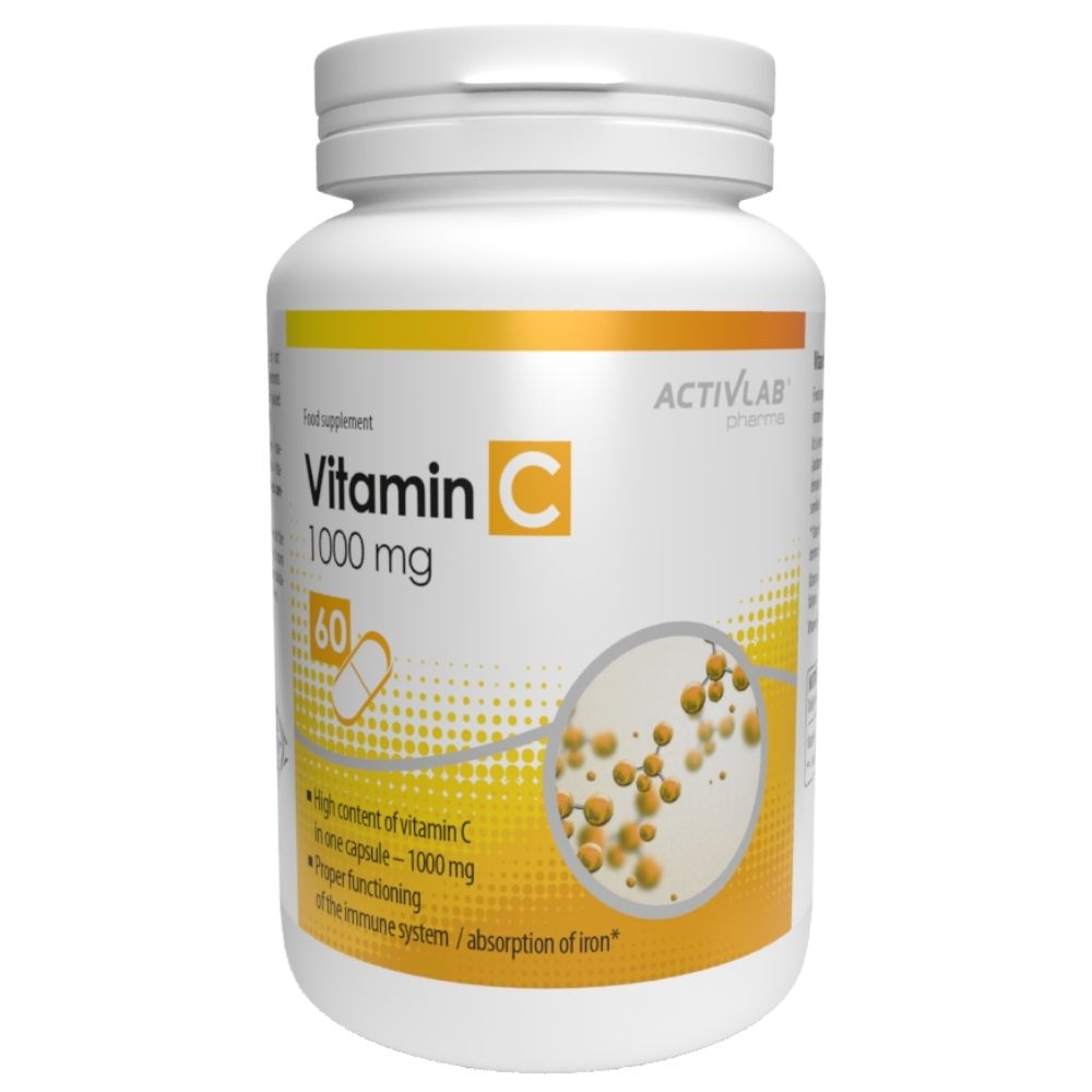 Activlab Pharma Vitamins C 1000 mg - 60 kapsulas