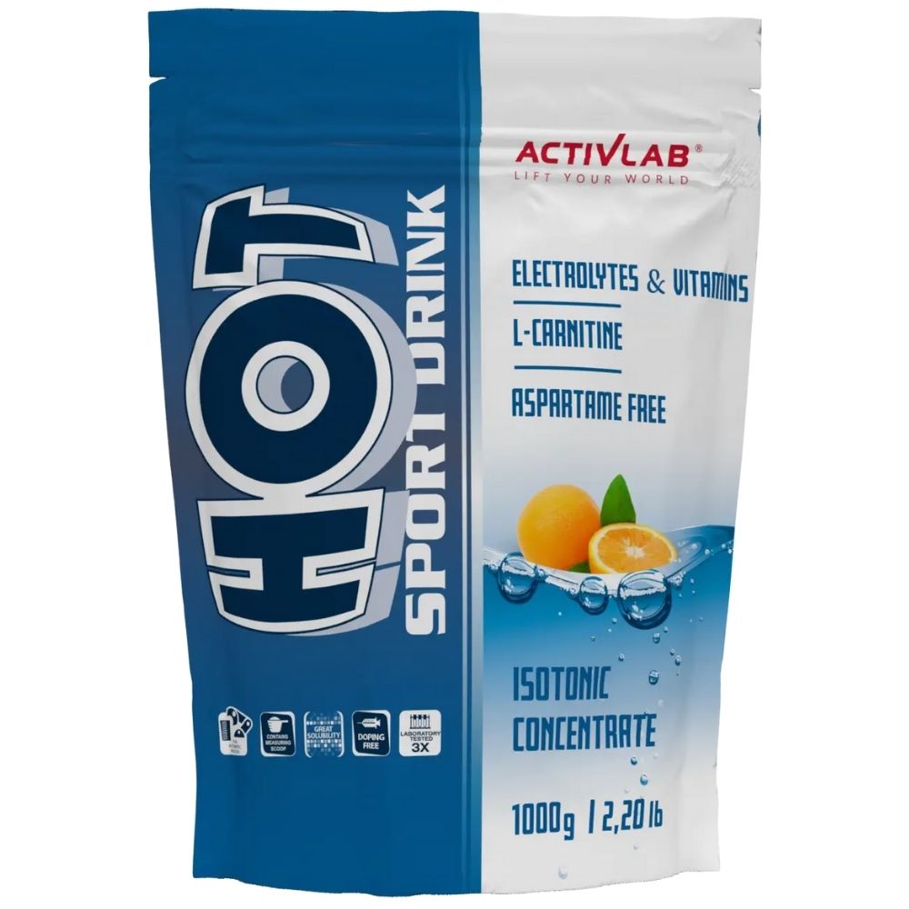 Activlab Sport Drink izotoninis gėrimas, citrina - 1000 g - Magnis.lt