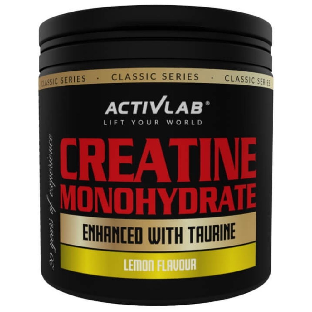Activlab Classic Series kreatino monohidratas + taurinas, citrina - 300 g - Magnis.lt