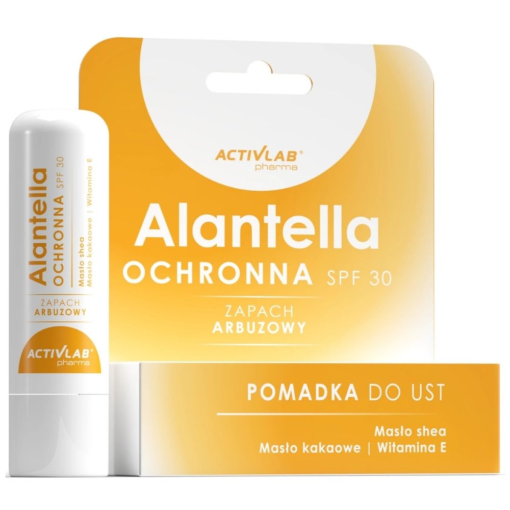 Activlab Pharma Alantella apsauginiai lūpų dažai SPF30 - 4,9 g - Magnis.lt