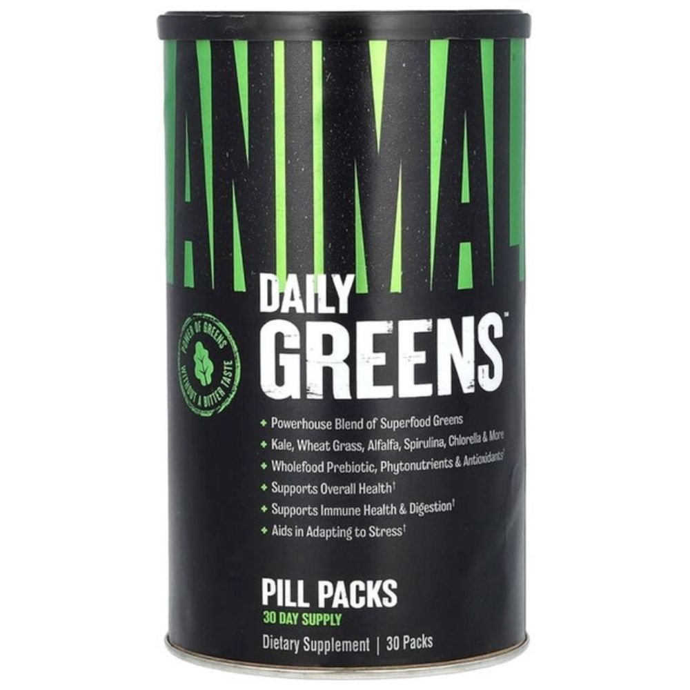Universal Nutrition Daily Greens - 30 paketėlių - Magnis.lt