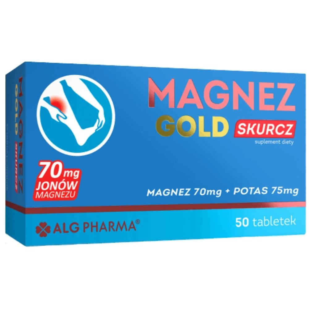 ALG Pharma Magnesium Gold Shrinkage - 50 tabletes