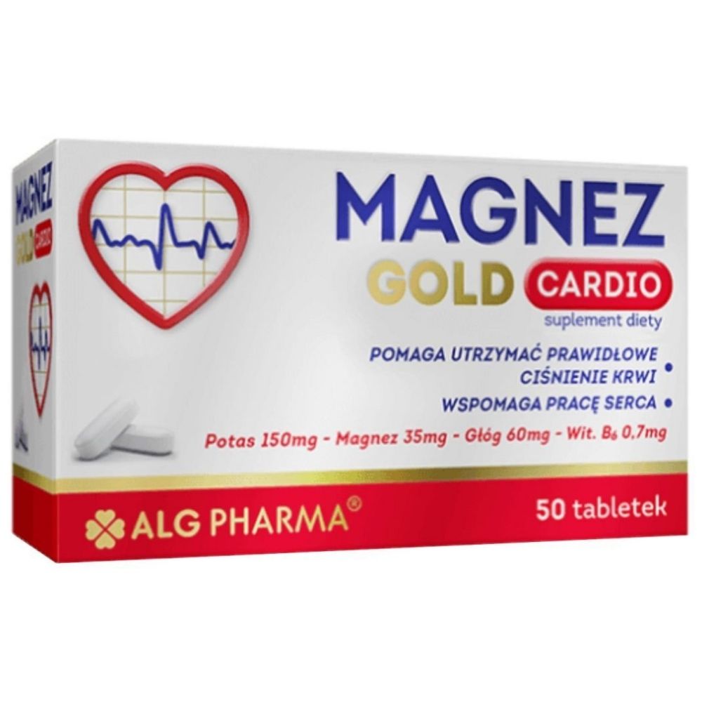 ALG Pharma Magnesium Gold Cardio – 50 tabletes