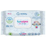 ALG Pharma h2owipes Vaikiškos celiuliozės servetėlės, skirtos nuleisti į tualetą - 48 vnt. - Magnis.lt