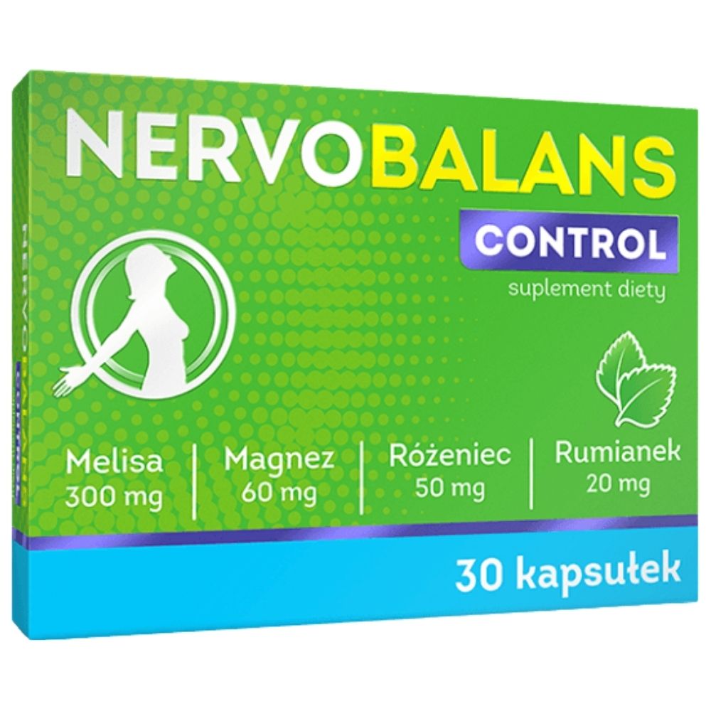 ALG Pharma Nervobalans Control - 30 kapsulių - Magnis.lt