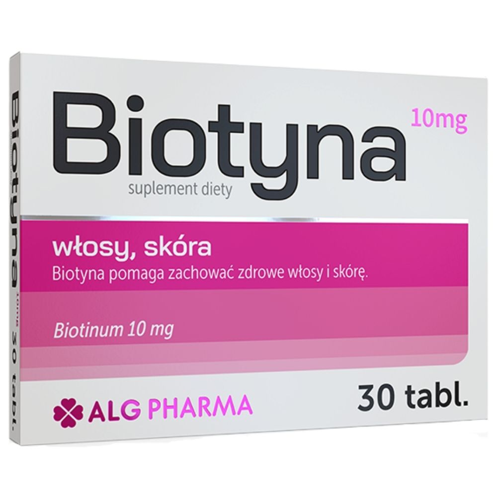 ALG Pharma Biotinas 10 mg - 30 tablečių - Magnis.lt