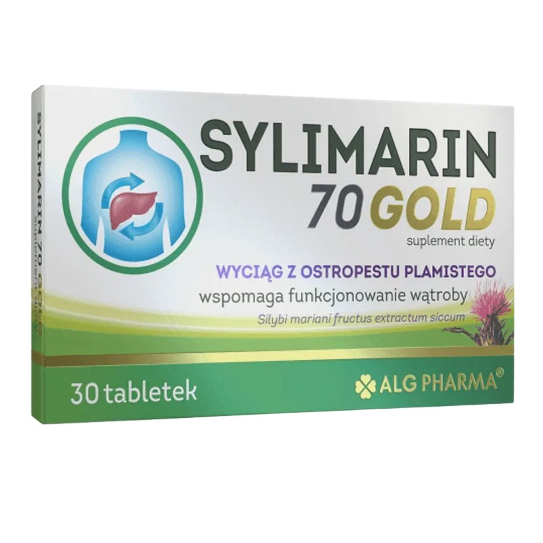 ALG Pharma Silimarīns 70 mg Gold - 30 tabletes