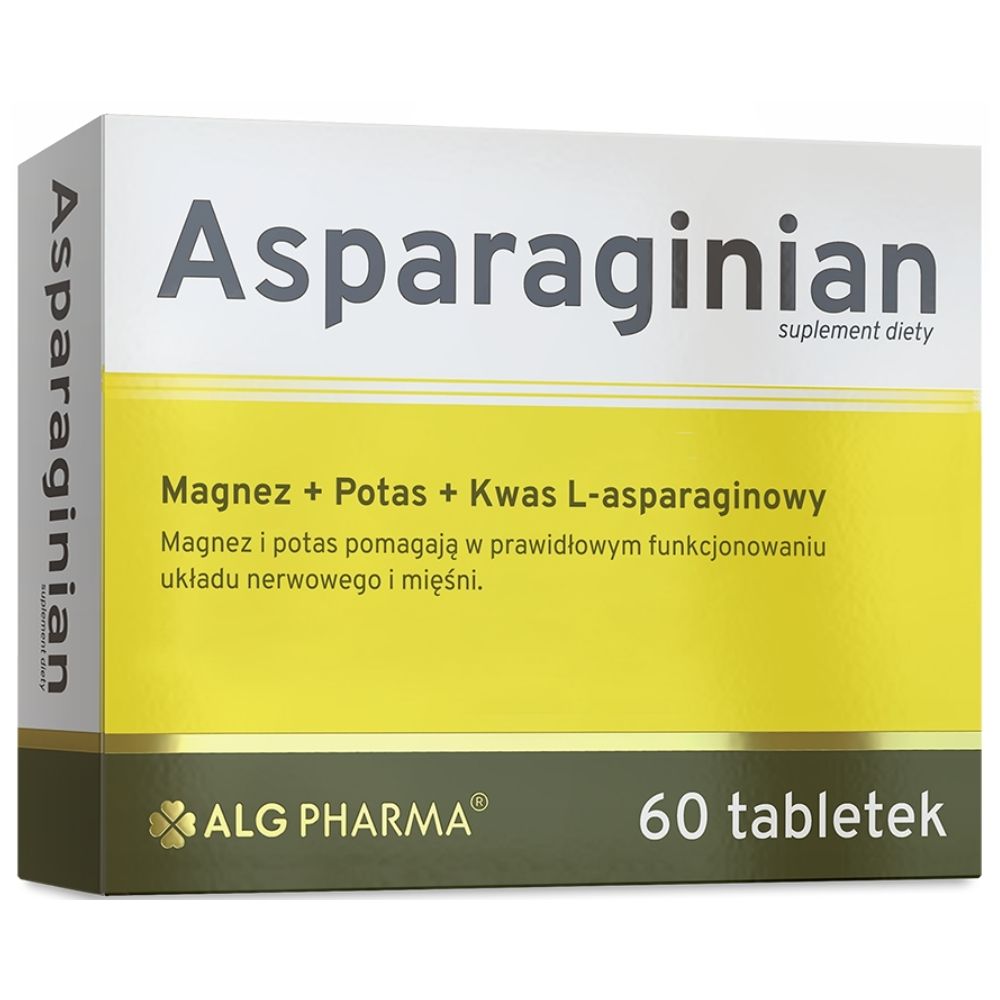 ALG Pharma Asparaginian - 60 tablečių - Magnis.lt