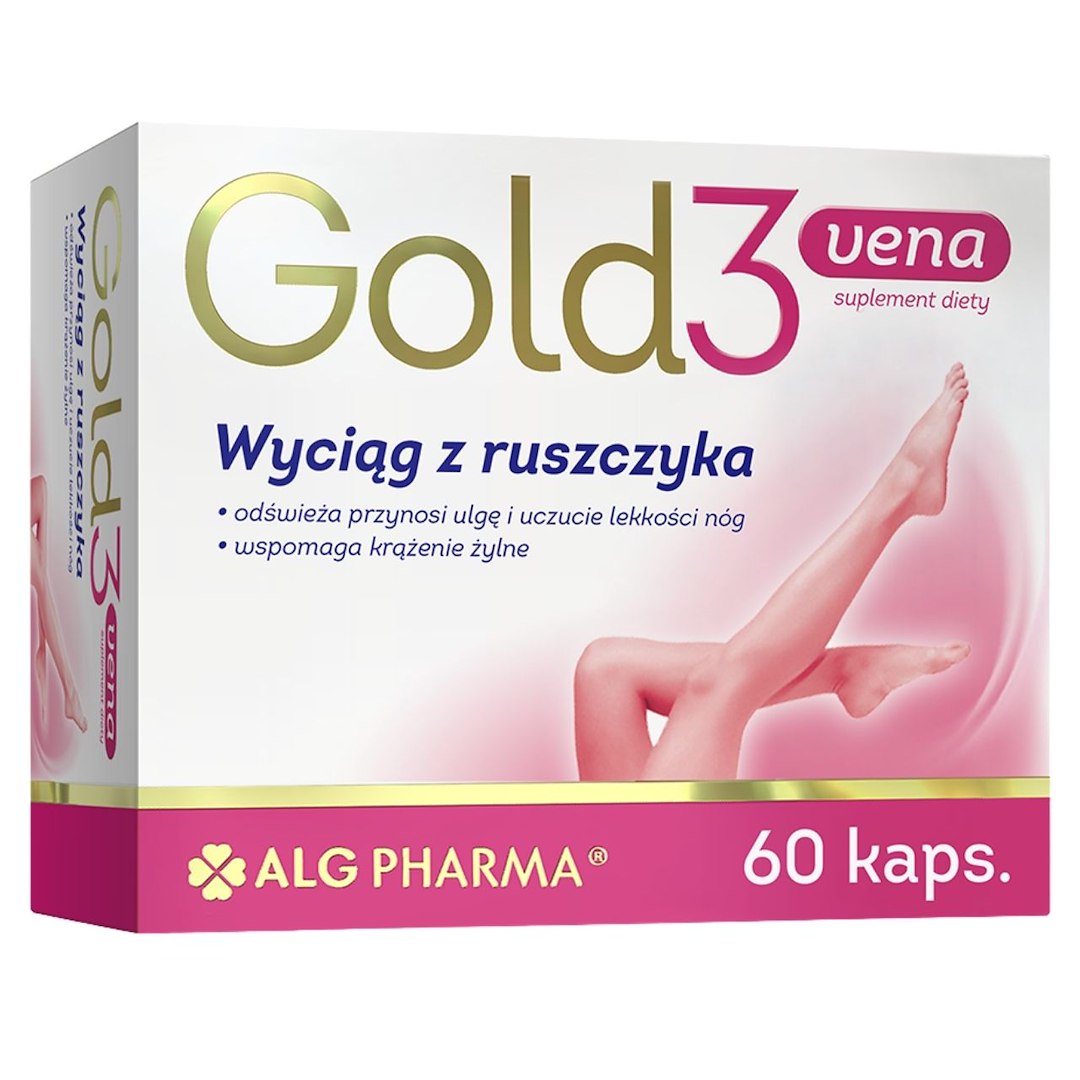 ALG Pharma Gold 3 Vena Rhus ekstrakts – 60 kapsulas