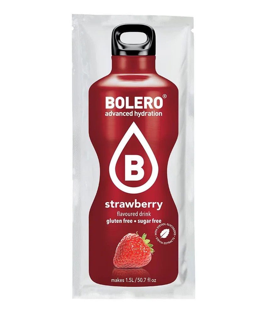 Bolero Classic greitasis gėrimas Strawberry (1 paketėlis) - 9 g - Magnis.lt