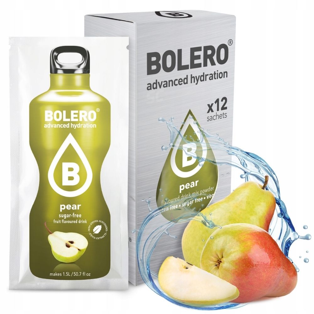 Bolero Classic ātri pagatavojamais dzēriens Bumbieris – 12 paciņas