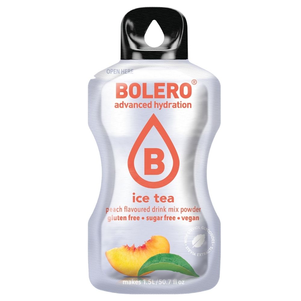 Bolero momentinis gėrimas su ledine arbata Peach - 9 g - Magnis.lt