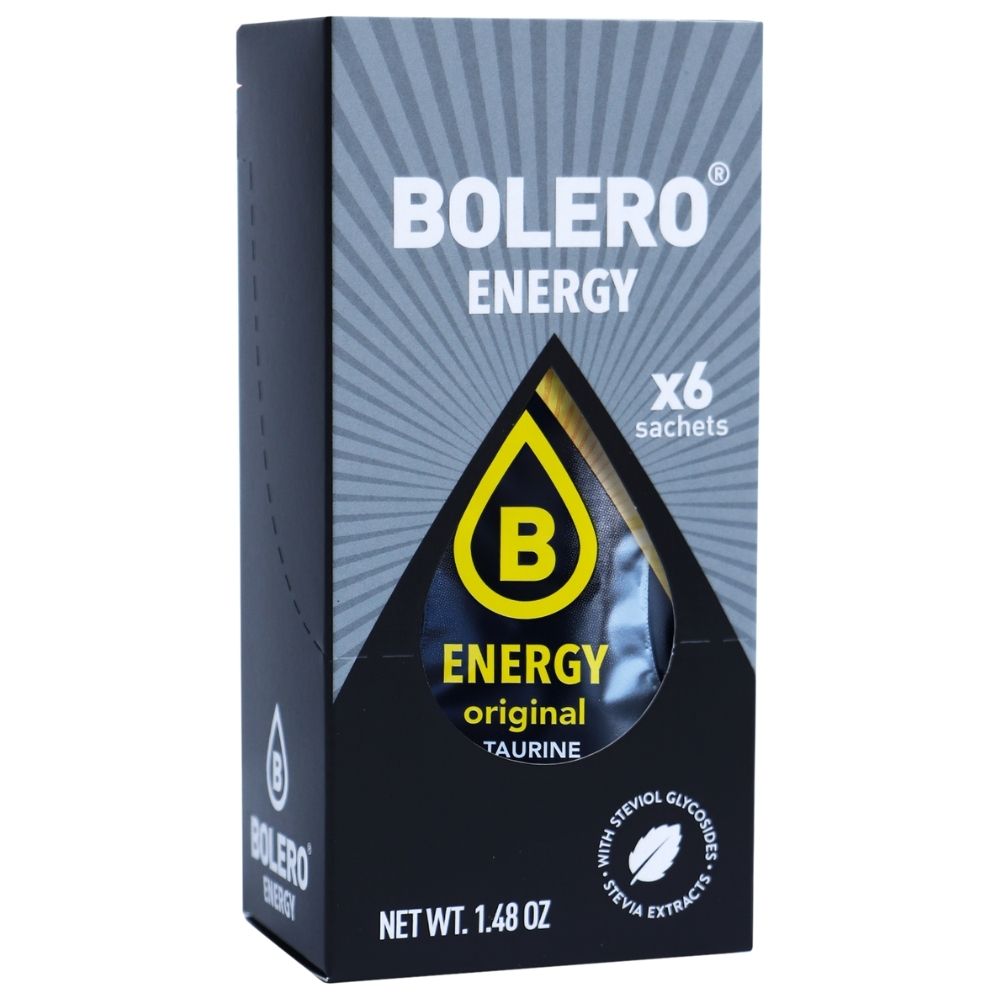 Bolero Energy Instat dzēriens ar stēviju - 6 paciņas