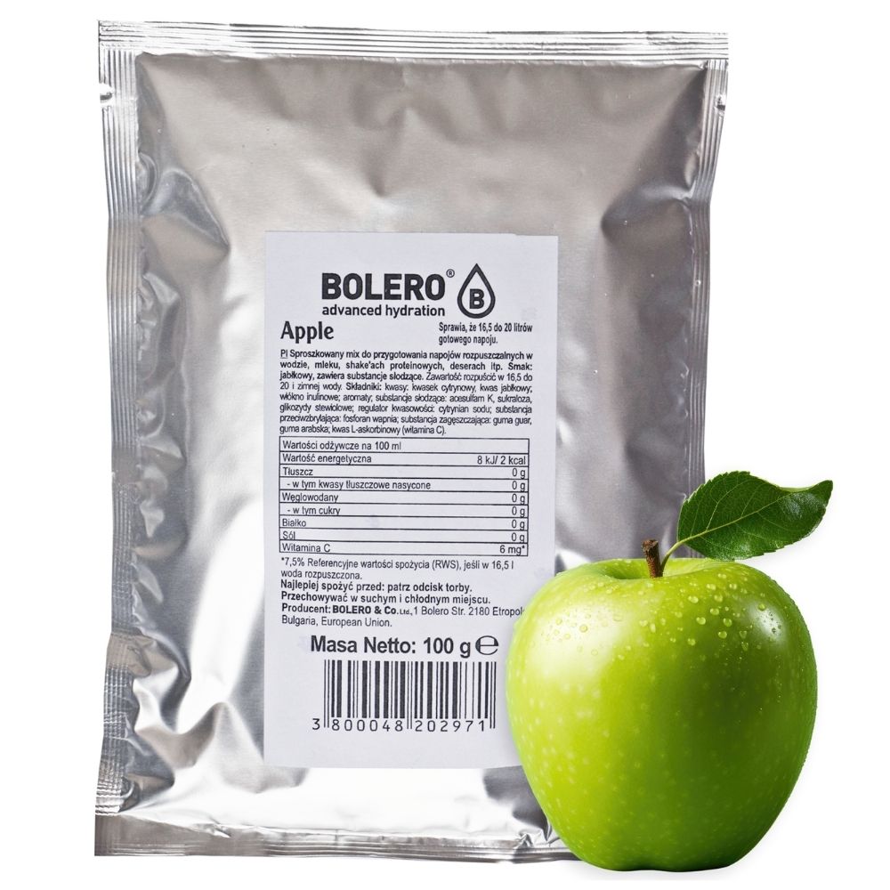 Bolero Bag tūlītējais dzēriens Apple - 100 g