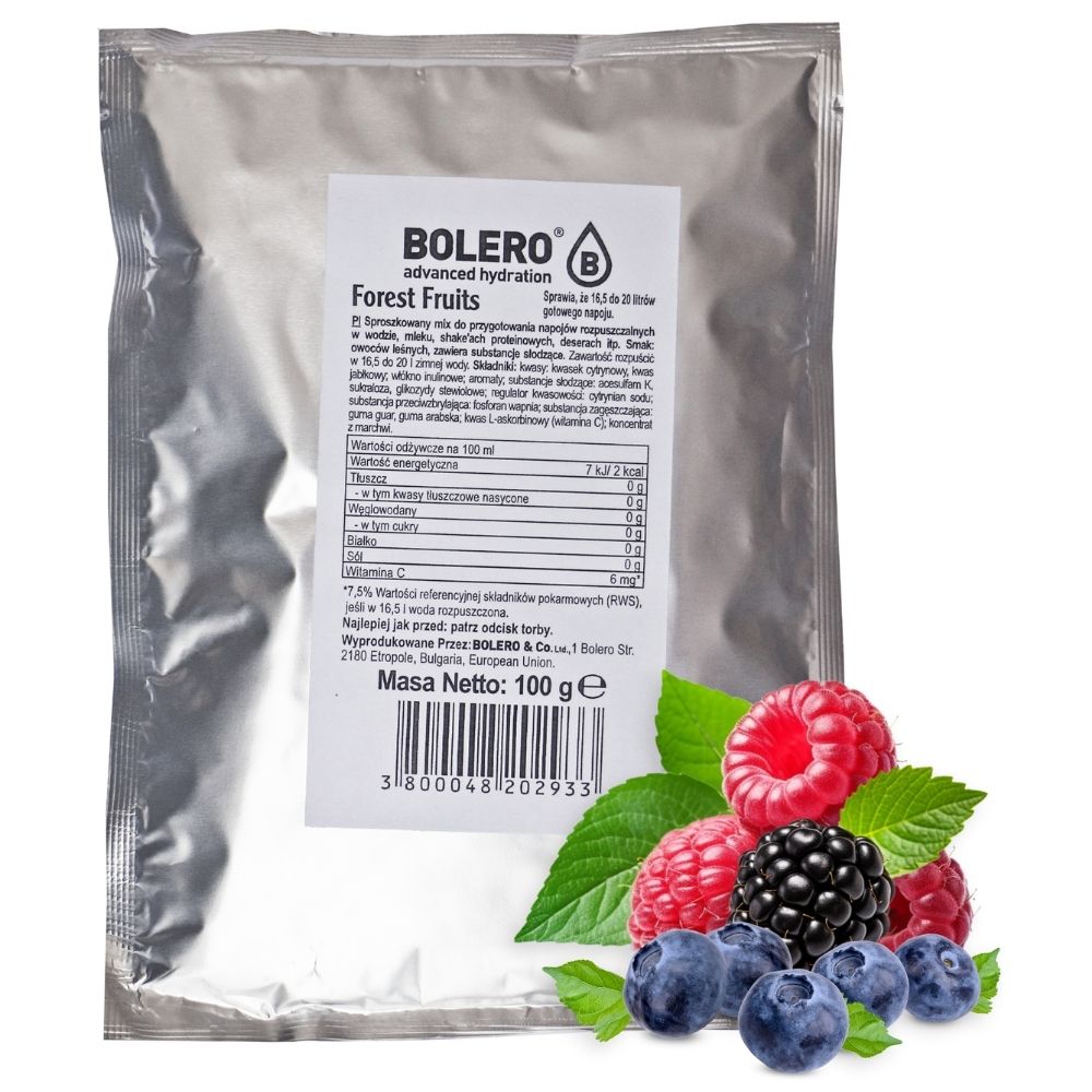 Bolero maišelis momentiniam gėrimui Miško vaisiai - 100 g - Magnis.lt