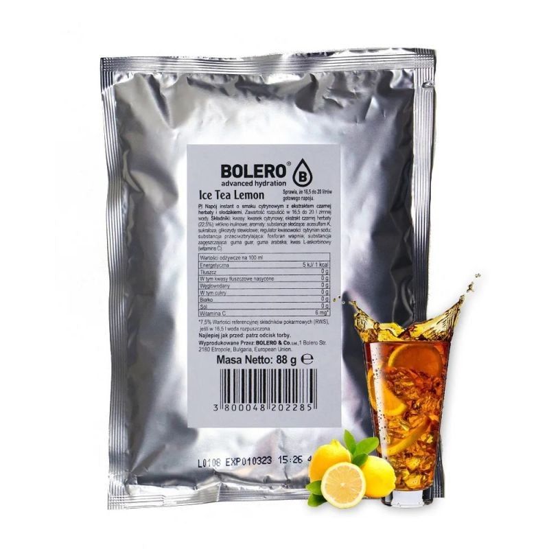 Bolero Bag momentinis gėrimas Ice Tea Lemon - 88 g - Magnis.lt