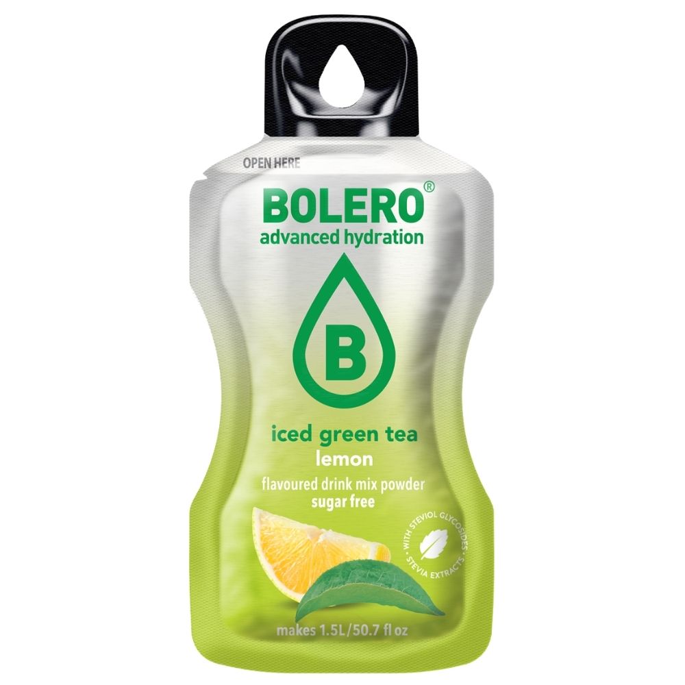 Bolero Classic ātri pagatavojams dzēriens Iced Green Tea Lemon - 8 g
