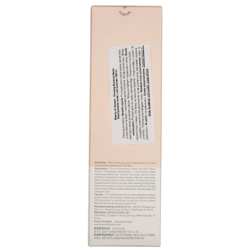 Joseon ženšeņa esences ūdens — 150 ml