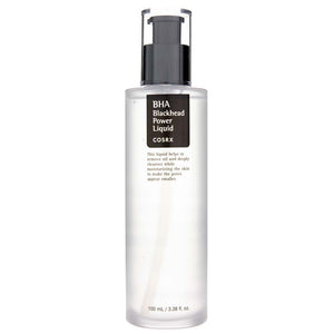COSRX BHA Blackhead Power šķīdums pret pinnēm ar dabīgo BHA skābi – 100 ml