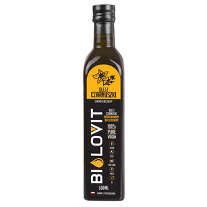 Bilovit Juodųjų kmynų aliejus šalto spaudimo - 500 ml - Magnis.lt