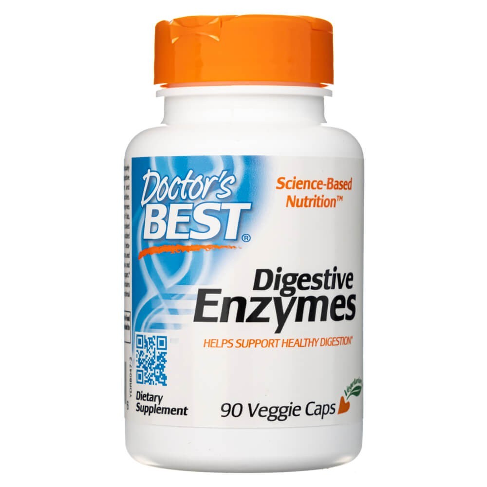 Doctor's Best virškinimo fermentai - 90 kapsulių - Magnis.lt