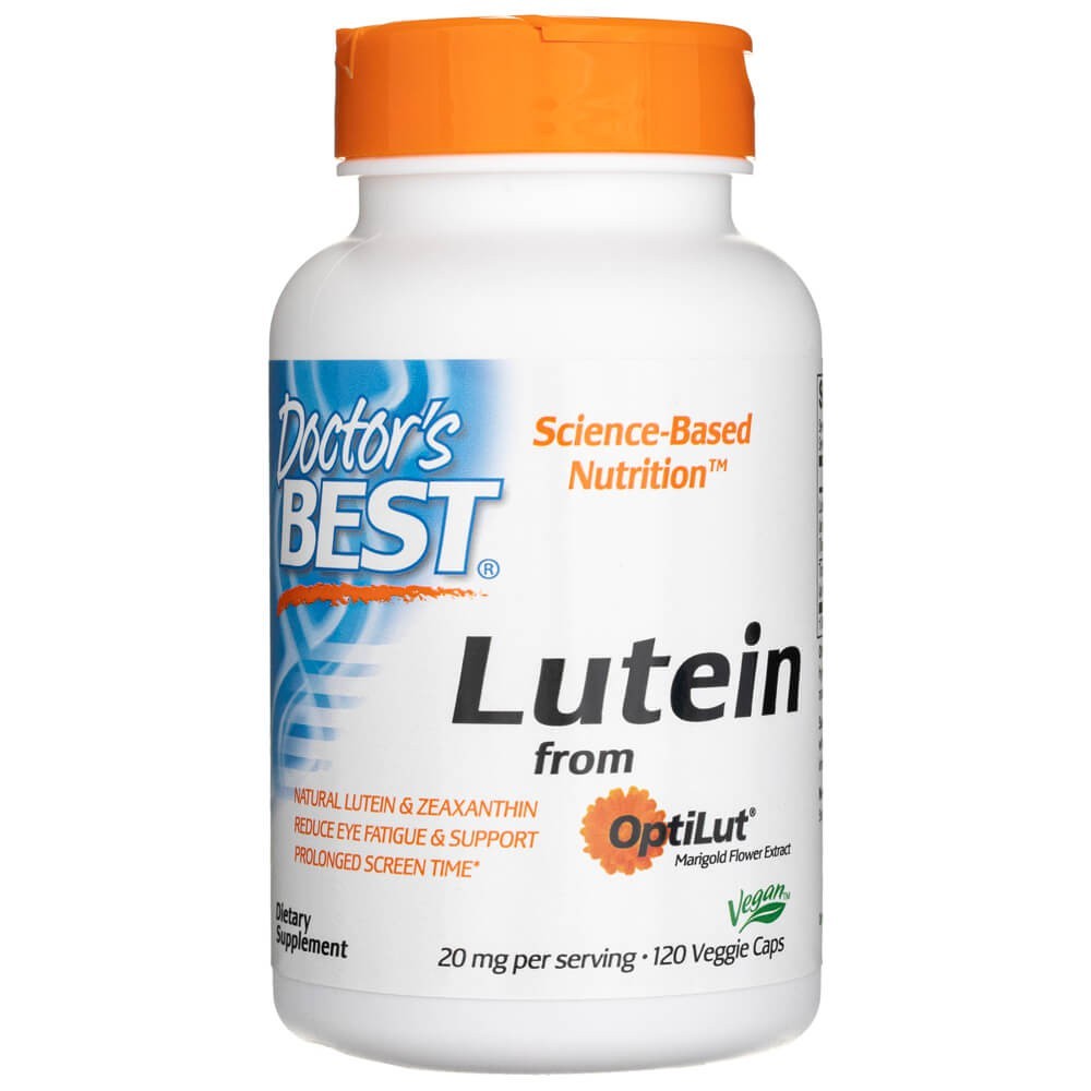 Doctor's Best luteīns no OptiLut - 120 kapsulas