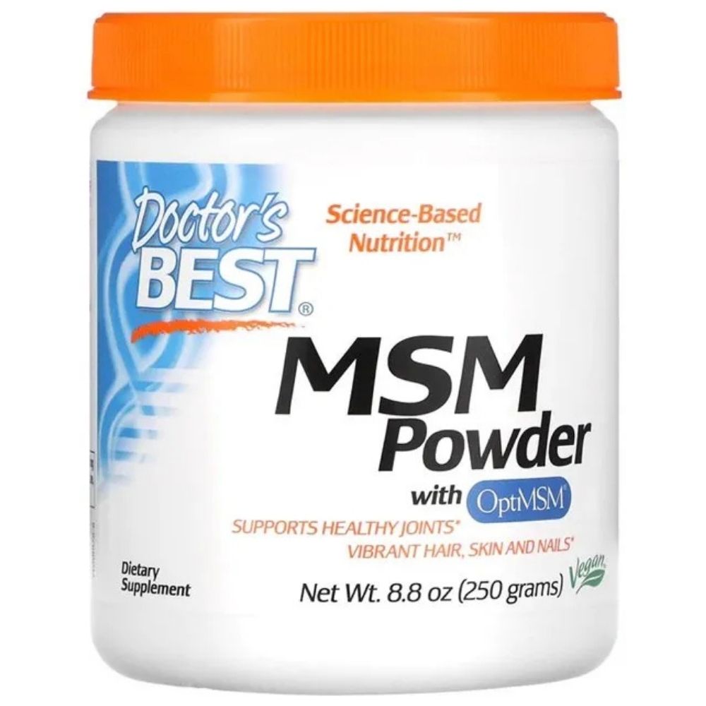 Doctor's Best MSM ar OptiMSM pulveri - 250 g