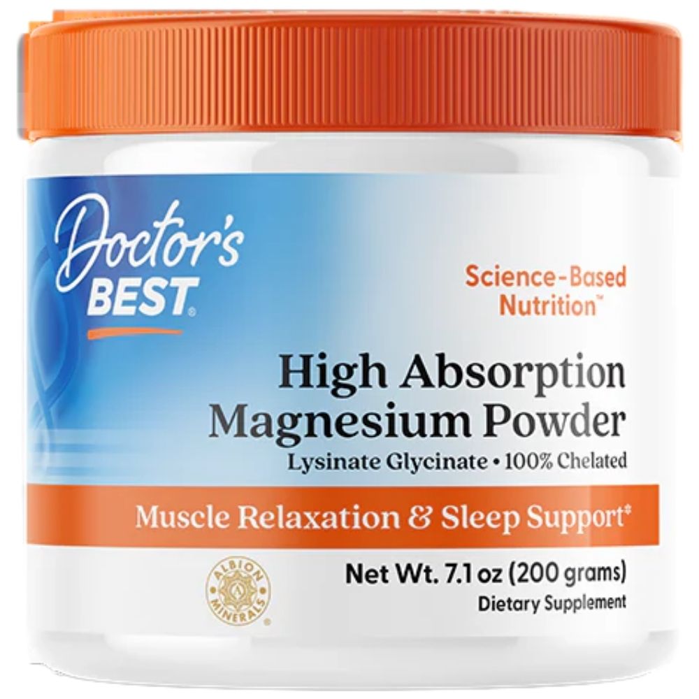 Doctor's Best magnija pulveris - 200 g