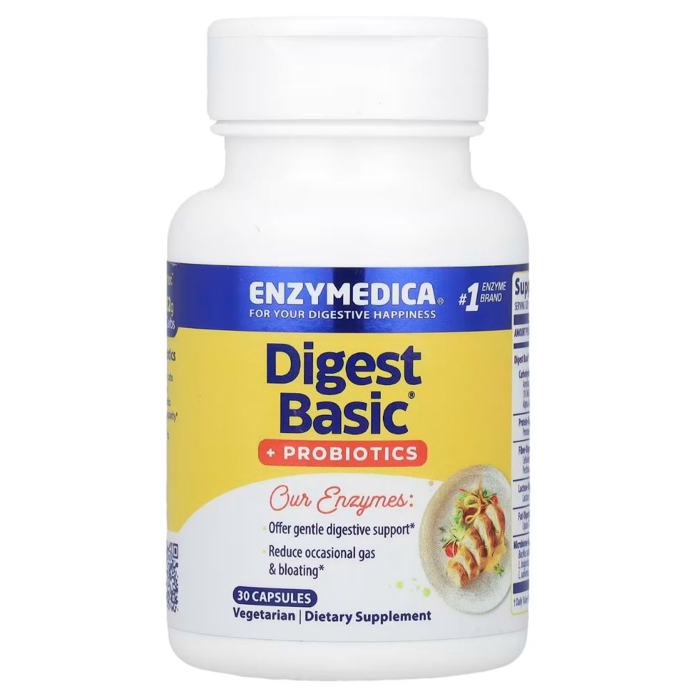 Enzymedica Bioloģiskais ābolu sidra etiķis 355 mg - 60 kapsulas