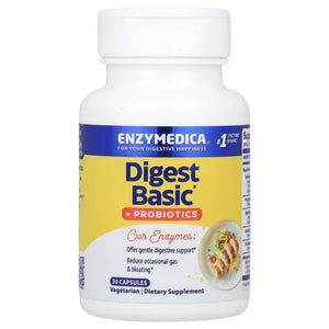 Enzymedica Bioloģiskais ābolu sidra etiķis 355 mg - 60 kapsulas