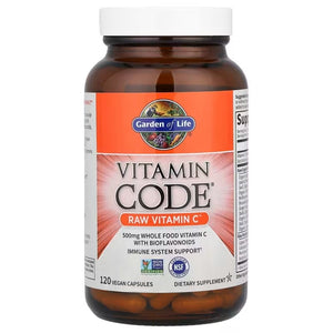 Garden of Life vitaminų kodas RAW vitaminas C - 120 kapsulių - Magnis.lt