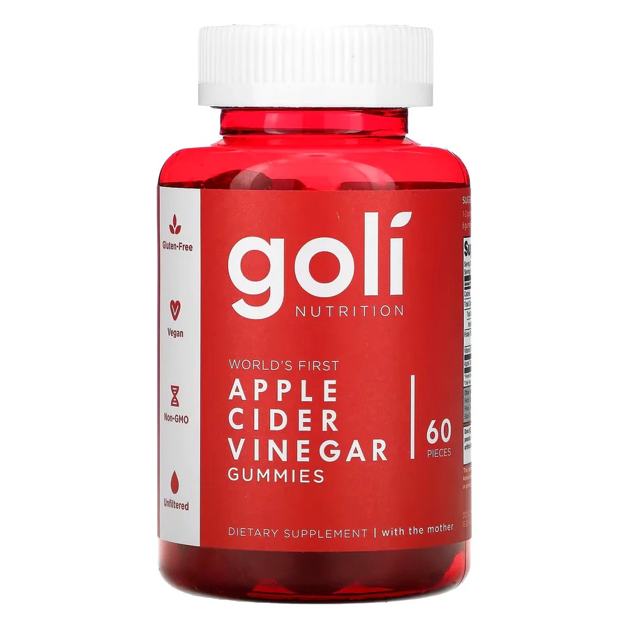 Goli Nutrition obuolių sidro actas - 60 gelių - Magnis.lt