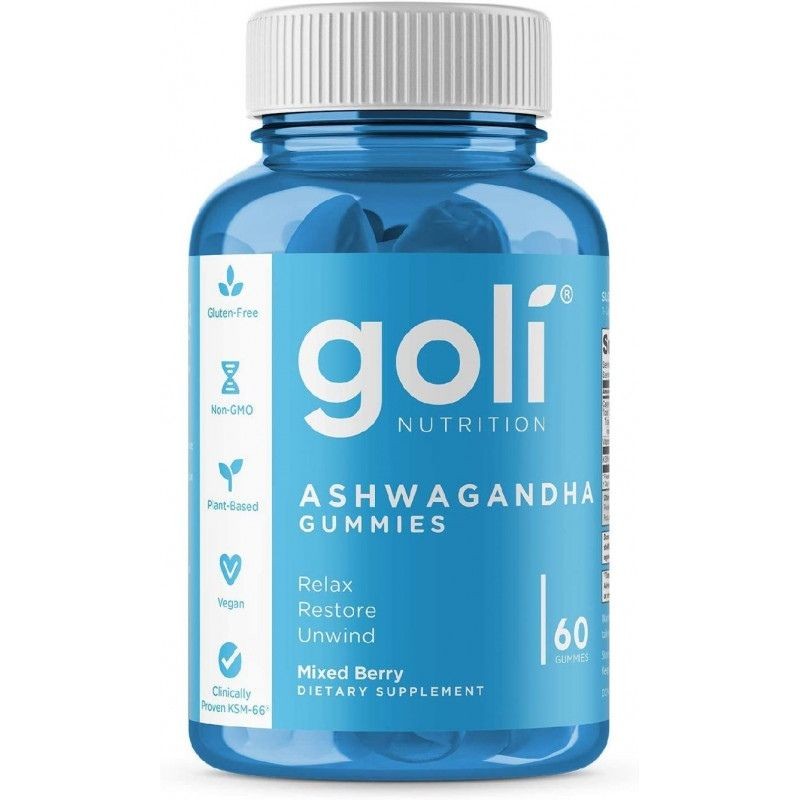 Goli Nutrition Ashwagandha - 60 gelių - Magnis.lt