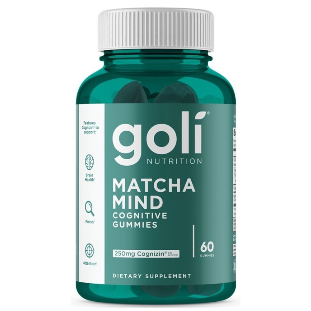 Goli Nutrition Matcha Mind – 60 želejas konfektes