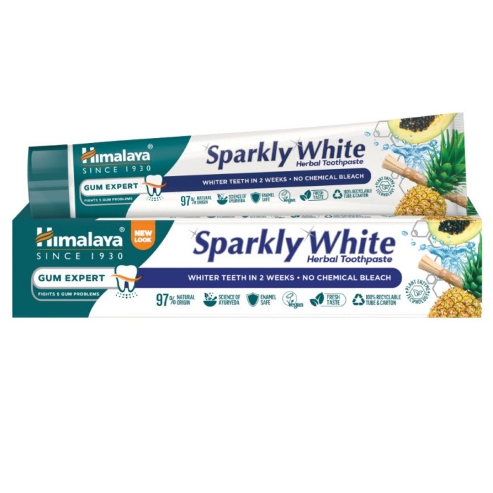 Himalaya Sparkly White balinamoji dantų pasta - 75 ml - Magnis.lt