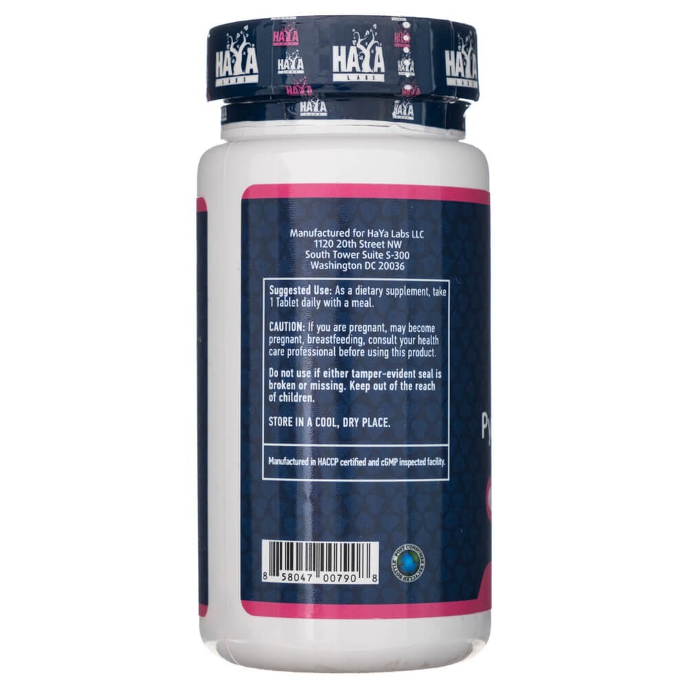 Haya Labs vitamīns B6 (P-5-P) 40 mg - 90 tabletes