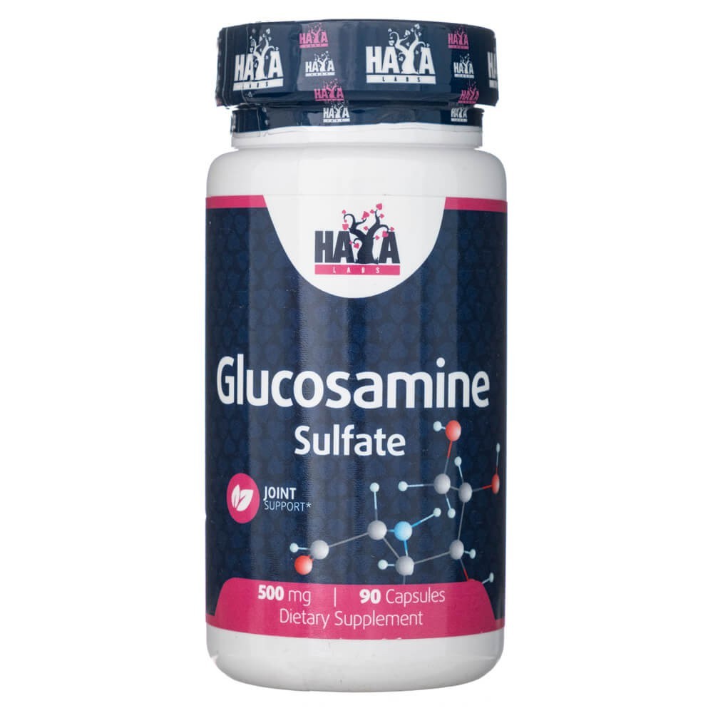 Haya Labs glikozamīna sulfāts 500 mg - 90 kapsulas